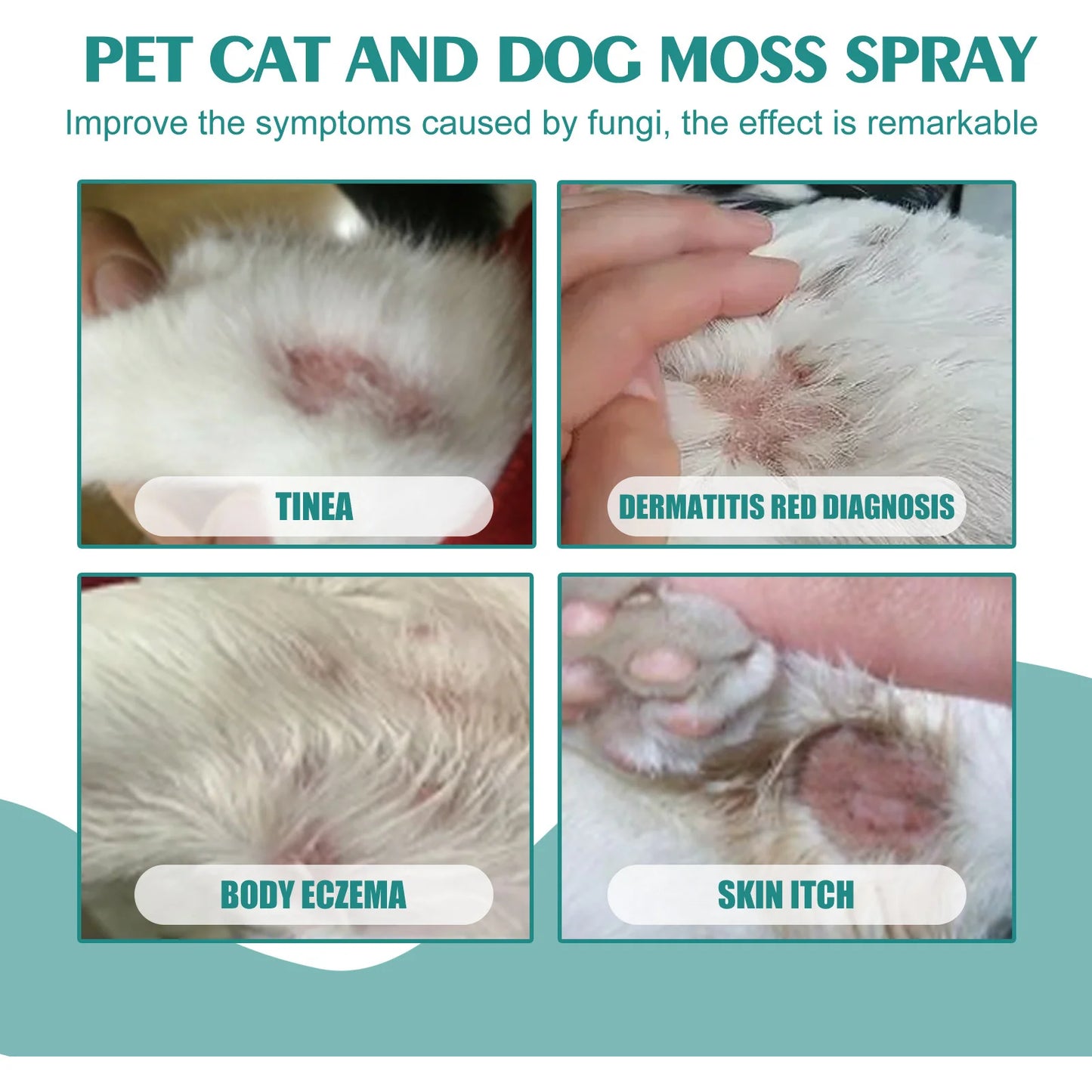 Furry Friend Flea Repellent Spray Skin Soothing Itch Relief Pet Coat Care Anti-Parasite Solution