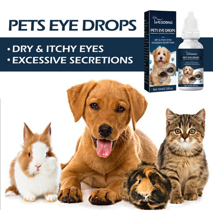 Pet Vision Drops Soothe Irritation Clean Tears