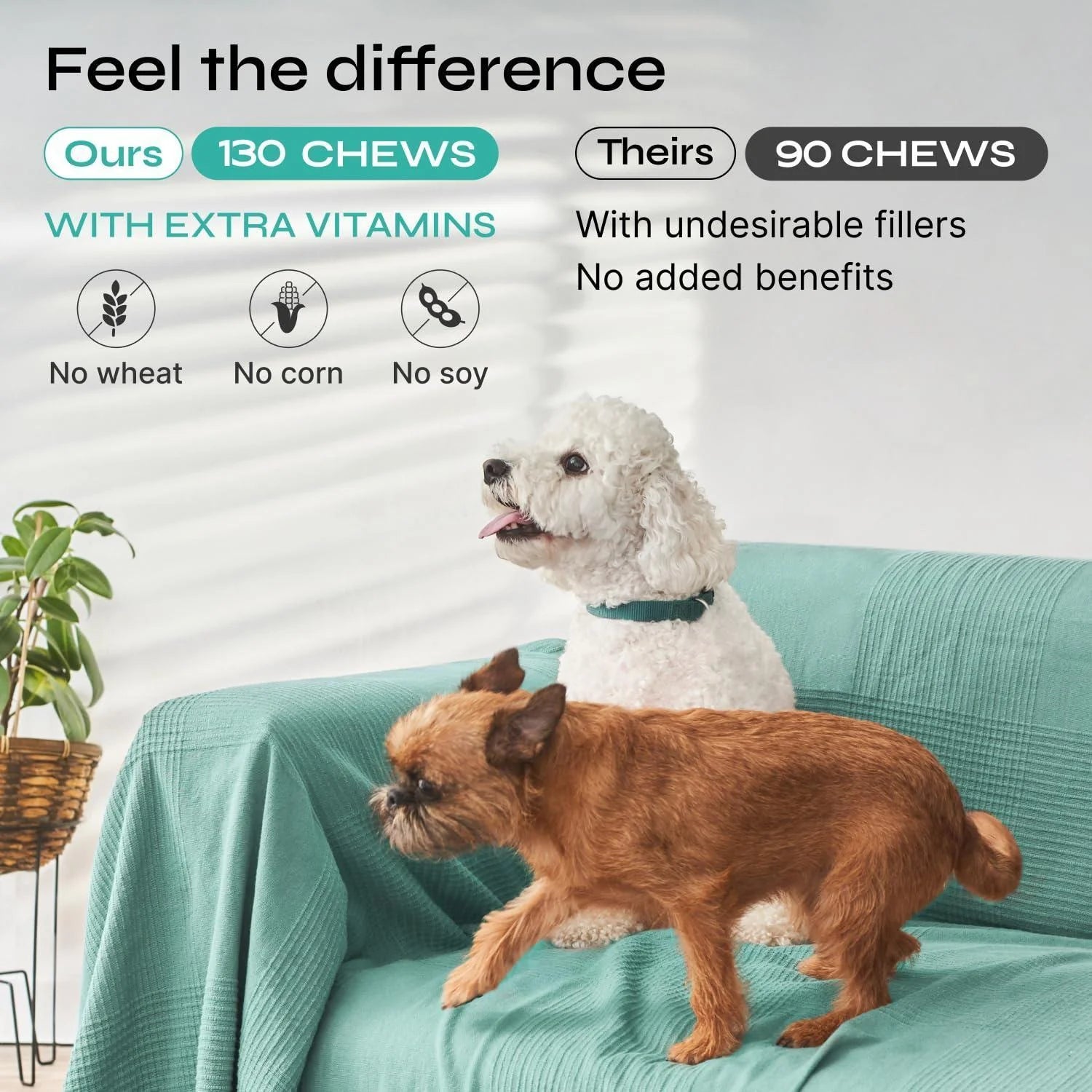 Calming Chews for Dog Anxiety Relief Calming Treats for Dogs Stress Separation