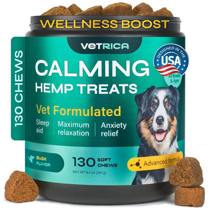 Calming Chews for Dog Anxiety Relief Calming Treats for Dogs Stress Separation
